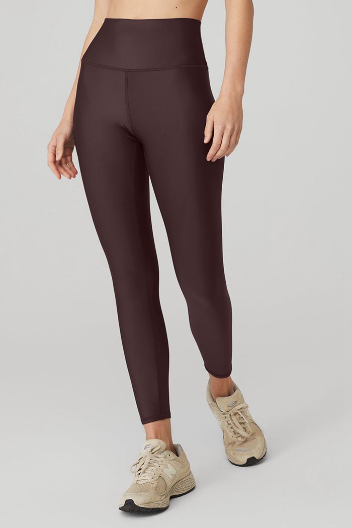 Alo Yoga 7/8 High-Waist Airlift Women's Leggings Black | 04OWMPYHF