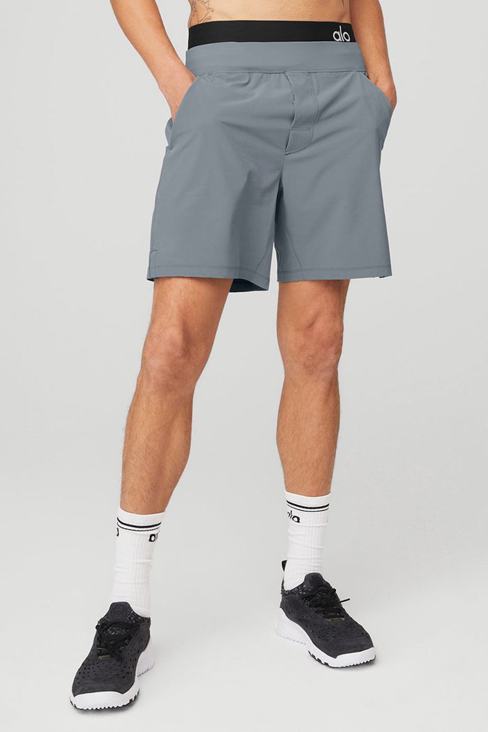 Alo Yoga 7'' Repetition Men's Short Grey | 51TVBSPOL