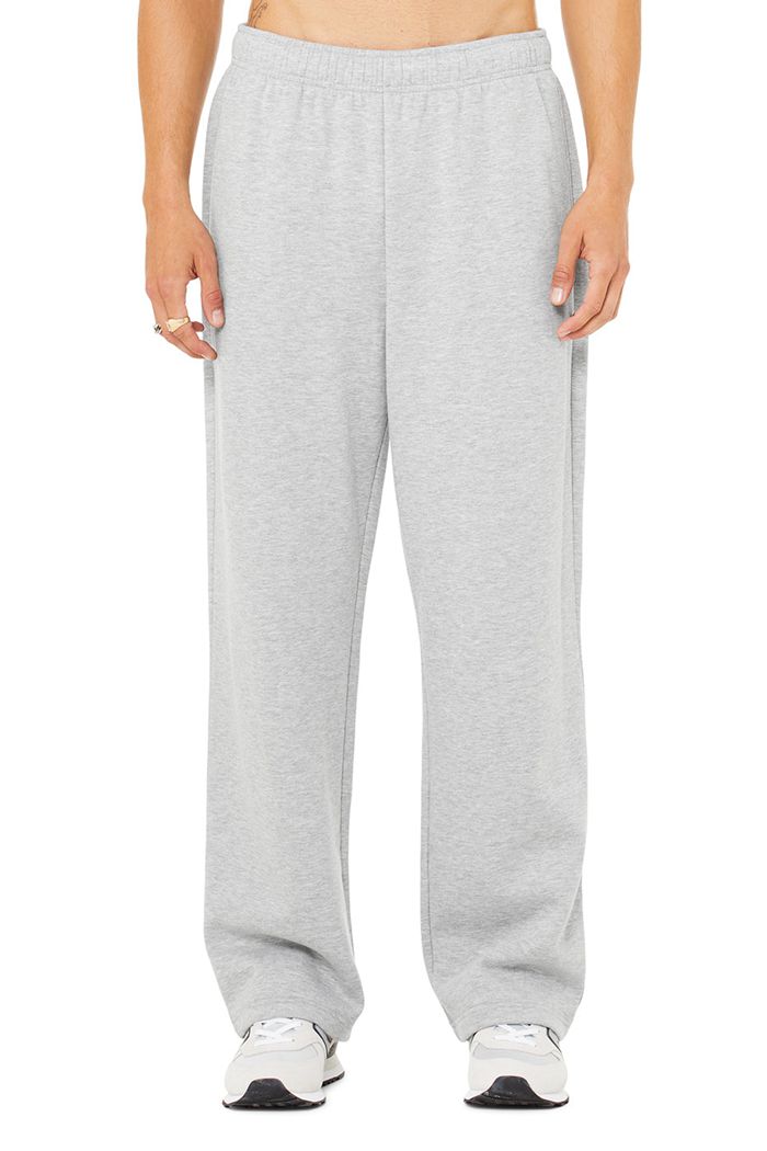 Alo Yoga Accolade Straight Leg Sweat Men's Pants Grey | 79LXCRADB