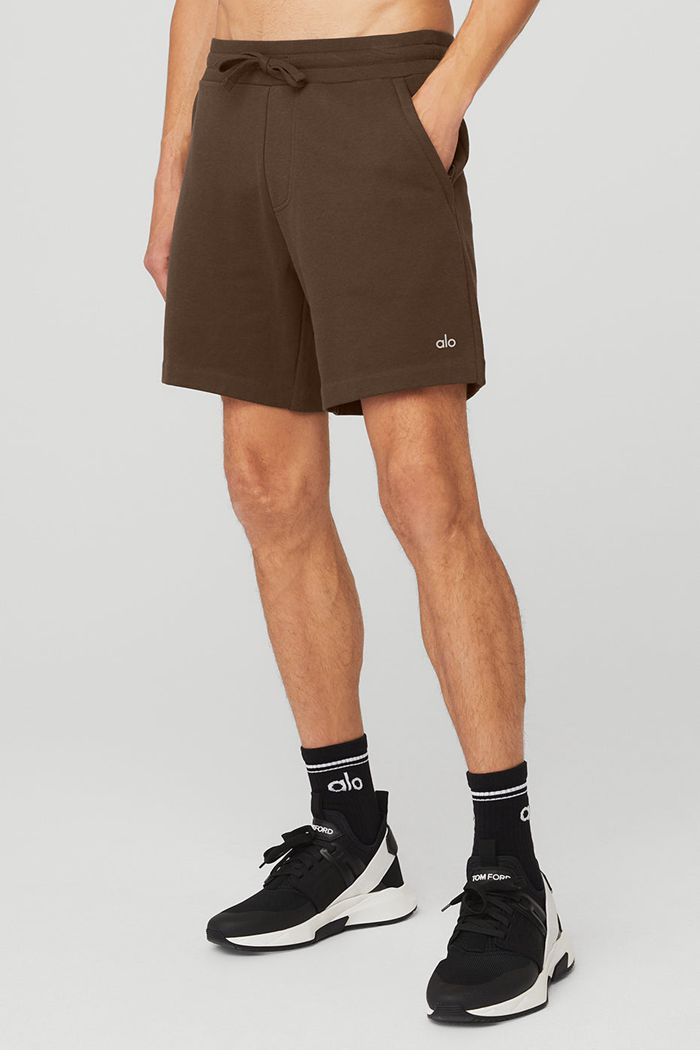 Alo Yoga Chill Men's Short Black | 06ASZHKME