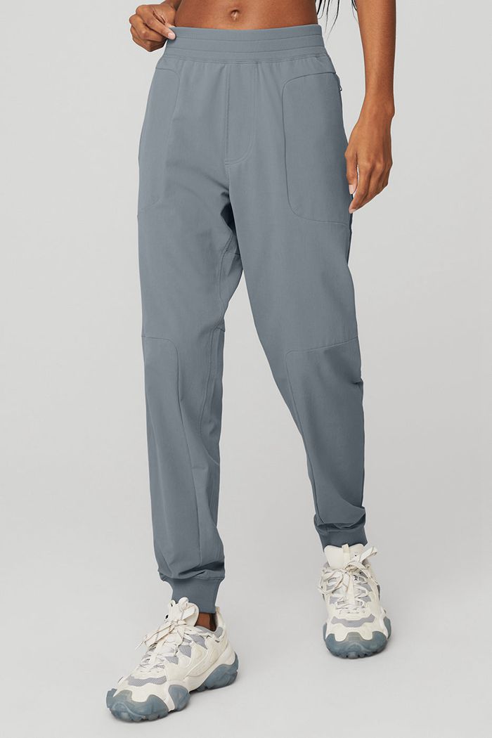 Alo Yoga Co-Op Women's Pants Grey | 26HODLRKQ