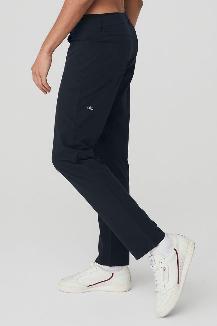 Alo Yoga Day and Night Men's Pants Navy | 52HGLNMRB