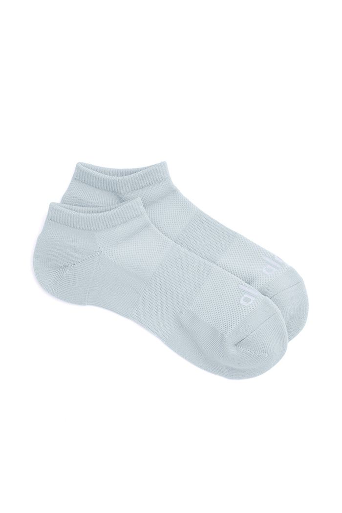 Alo Yoga Everyday Women's Socks Blue White | 78XJHQSMY