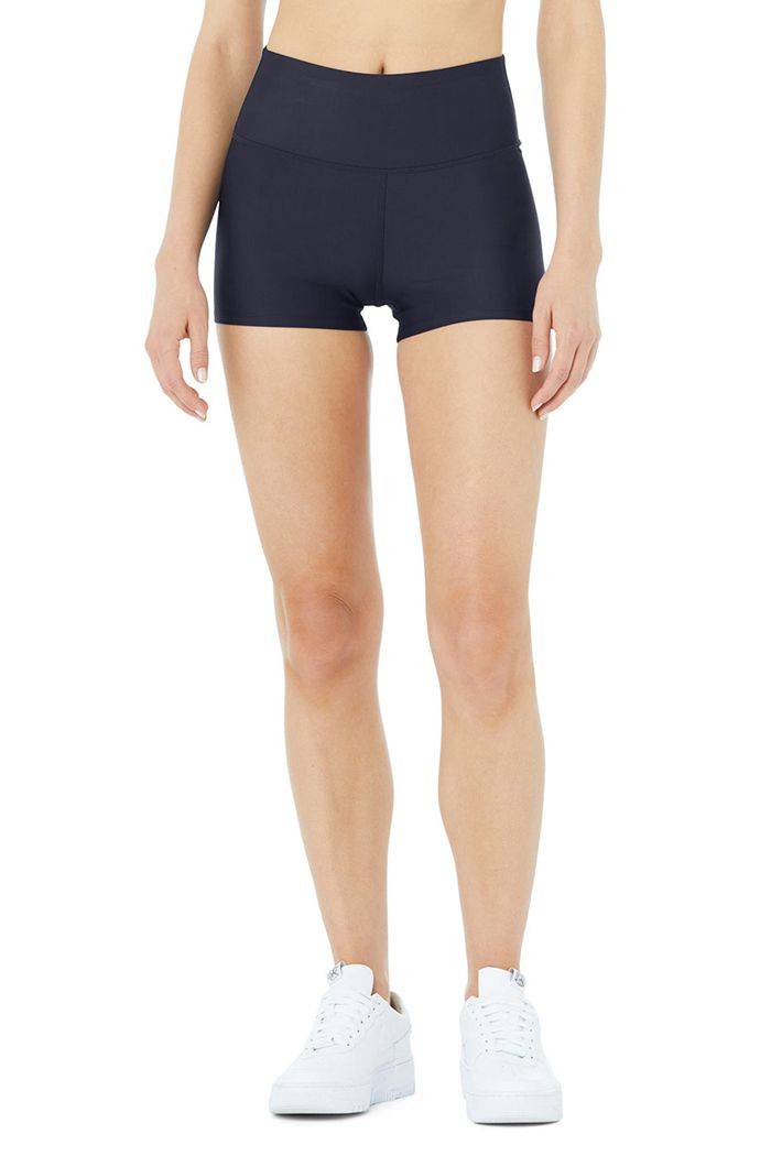 Alo Yoga High-Waist Airlift Women's Short Black | 61RILZEMK