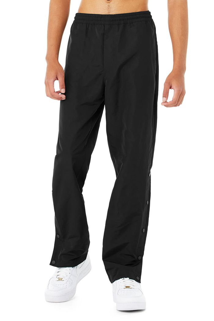 Alo Yoga Legend Snap Men's Pants Black | 90OQCBYMW