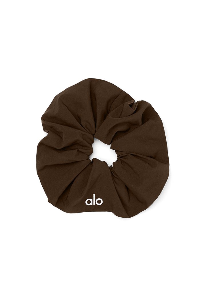 Alo Yoga Oversized Women's Scrunchie Black | 12NXGDVAQ