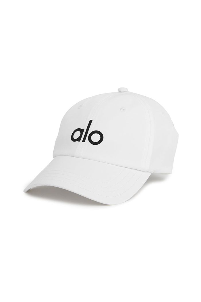 Alo Yoga Performance Off-Duty Men's Cap White | 85GQMJYKO