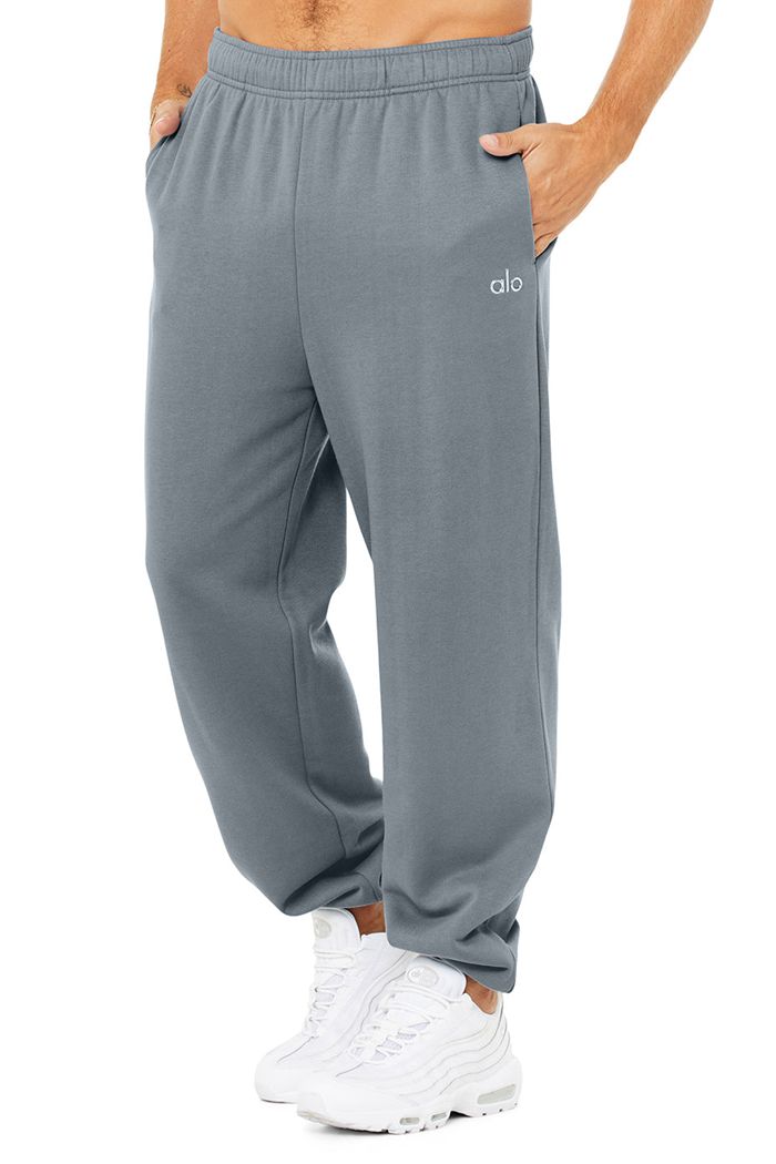 Alo Yoga Accolade Sweat Men's Pants Grey | 21TXYSRPW