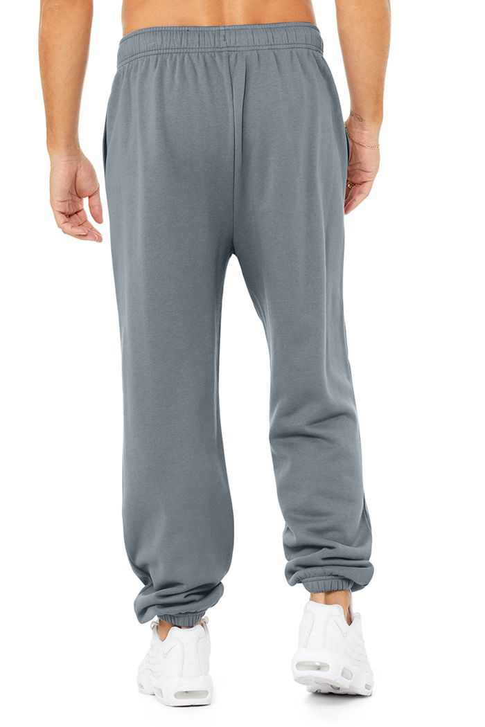 Alo Yoga Accolade Sweat Men's Pants Grey | 21TXYSRPW