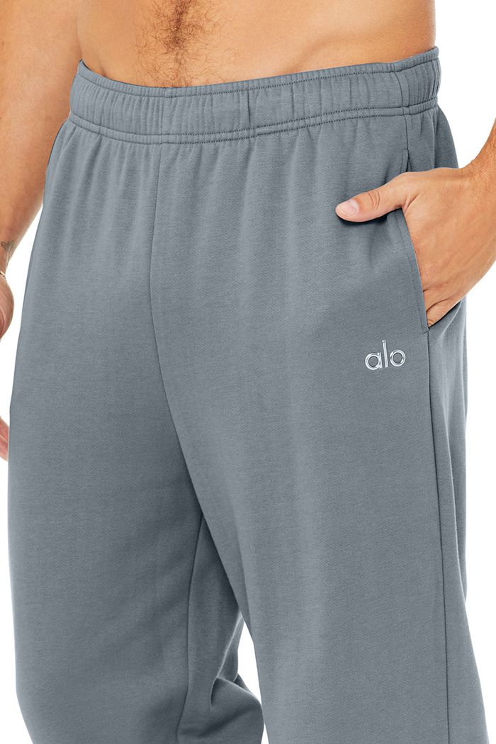 Alo Yoga Accolade Sweat Men's Pants Grey | 21TXYSRPW