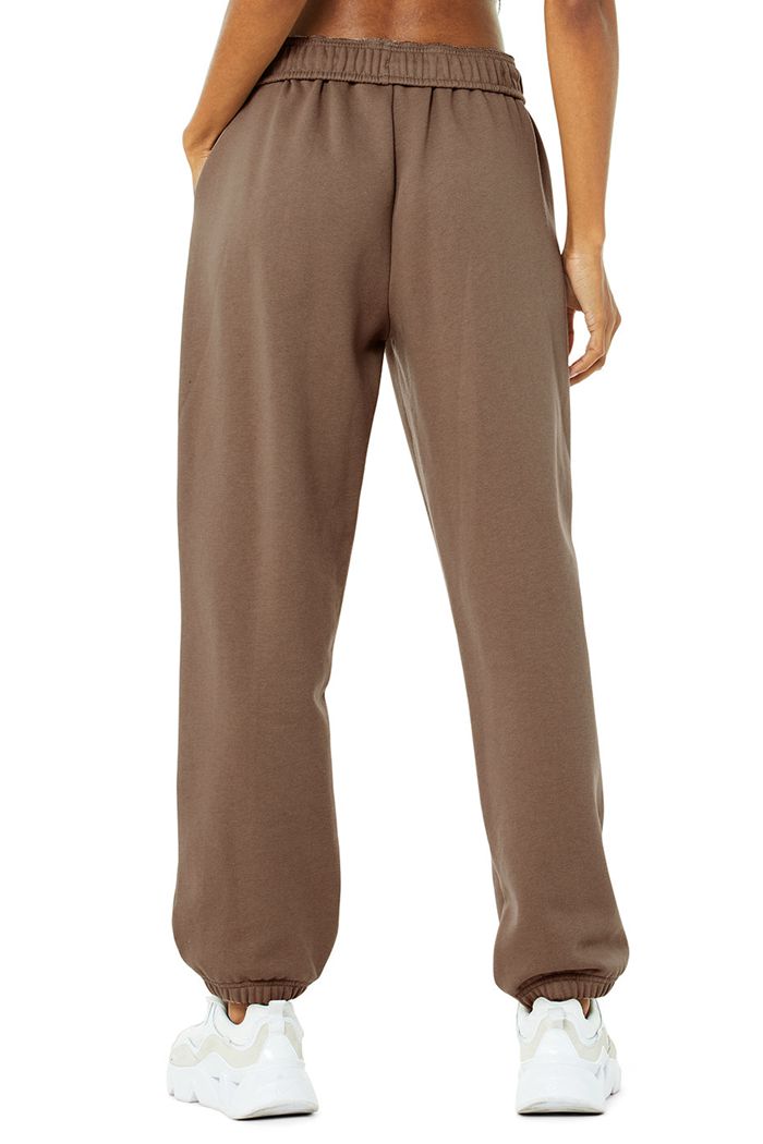 Alo Yoga Accolade Sweat Women's Pants Brown | 07RGCSUDZ