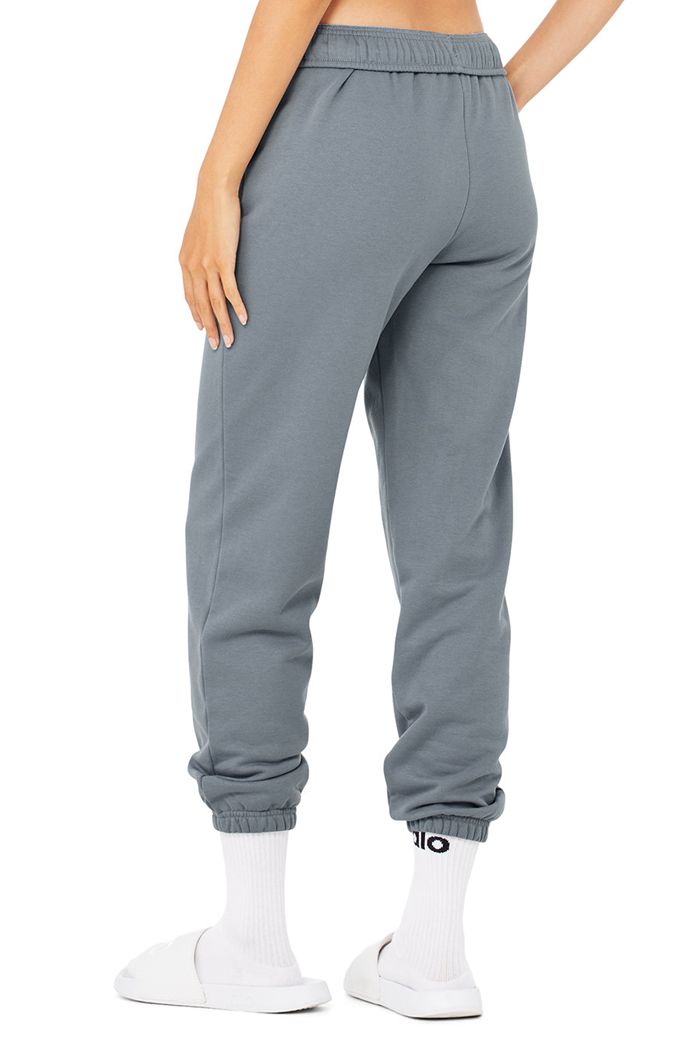 Alo Yoga Accolade Sweat Women's Pants Grey | 69DANEMPF