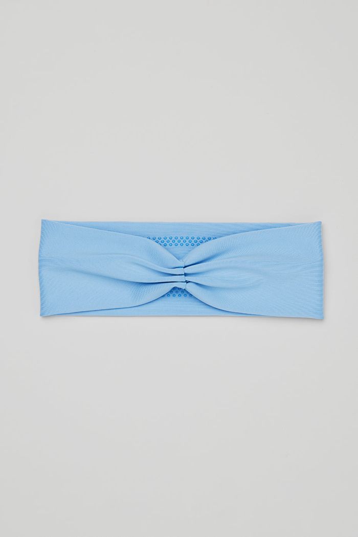 Alo Yoga Airlift Women\'s Headband Blue | 41IWSRBHL