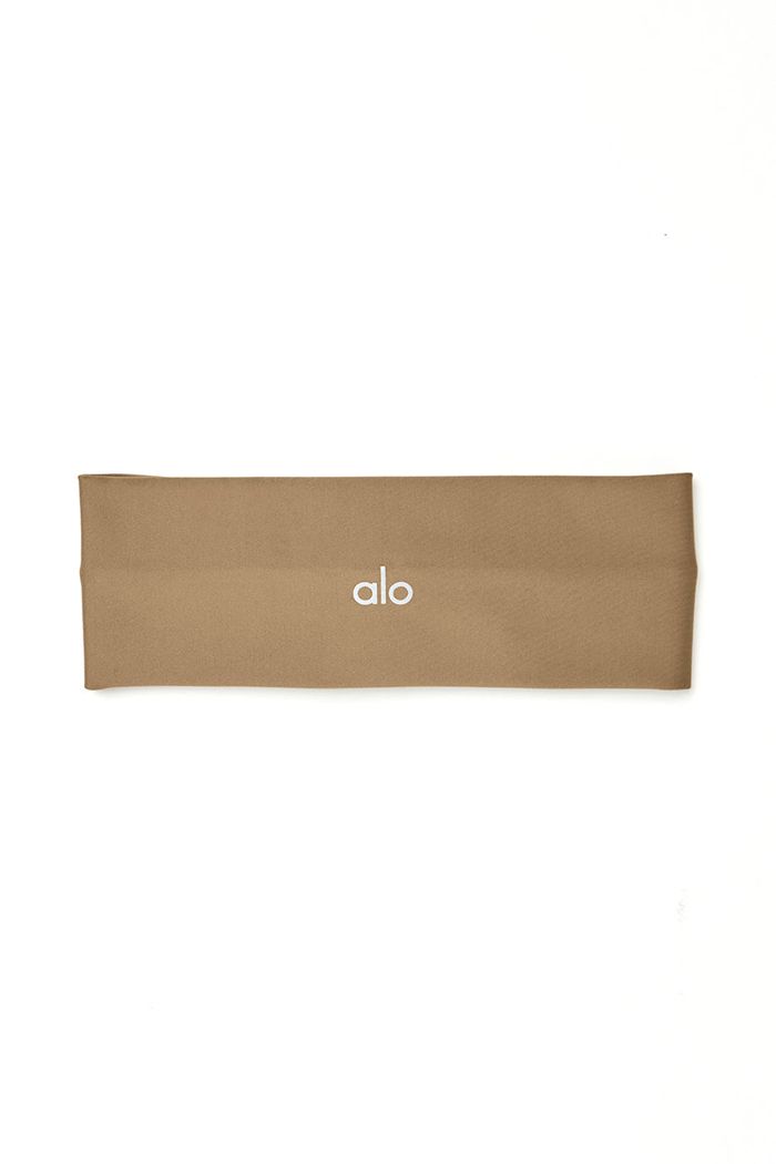 Alo Yoga Airlift Women's Headband Brown | 43YEFGWOV