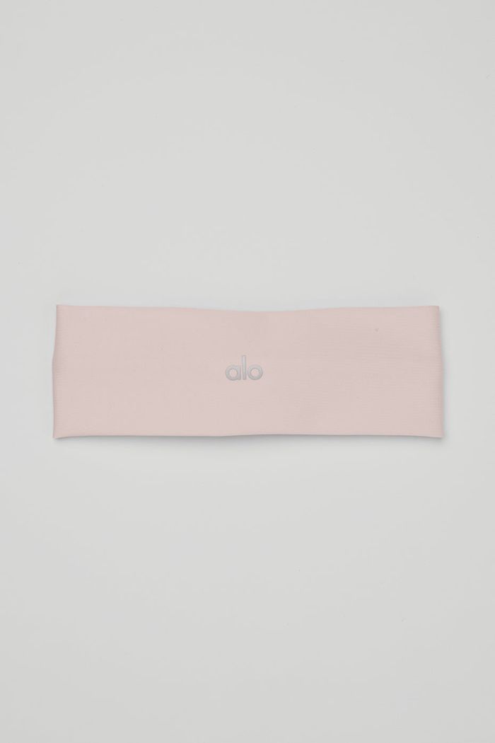 Alo Yoga Airlift Women's Headband Pink | 14YPUALSN