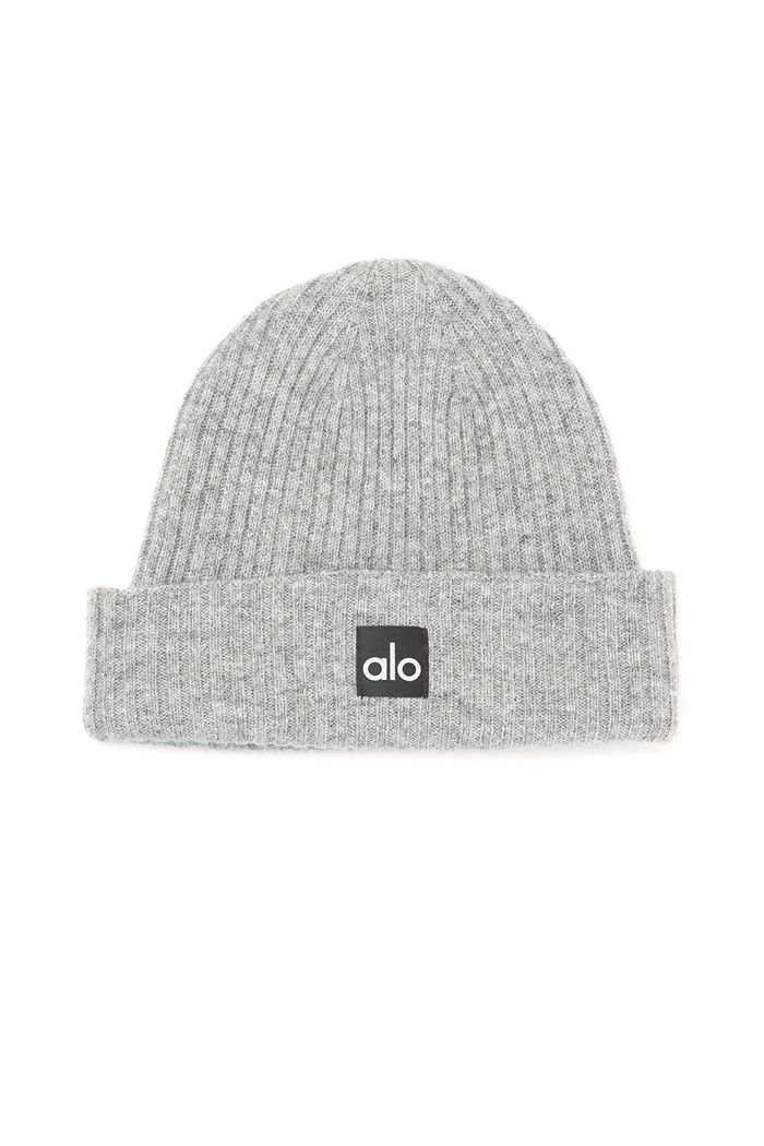 Alo Yoga Cashmere Women\'s Beanie Grey | 01QDIEFHA