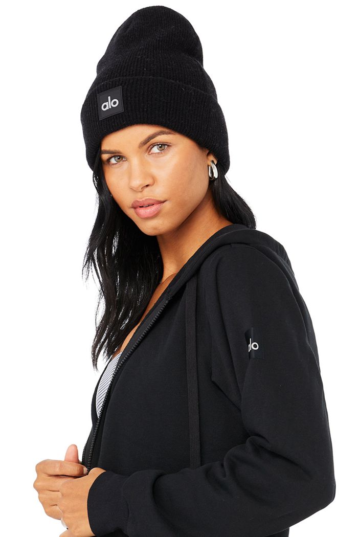 Alo Yoga Everyday Women's Beanie Black | 01LFUNHRS