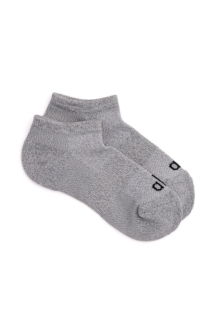 Alo Yoga Everyday Women\'s Socks Grey Black | 47VTWQSPF