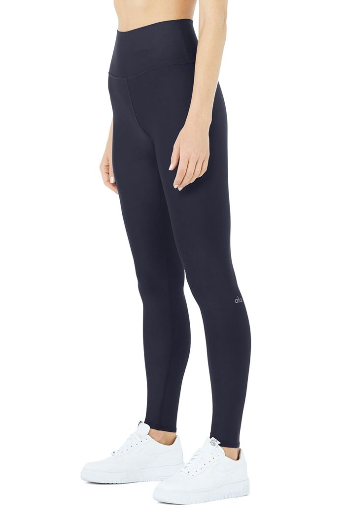 Alo Yoga High-Waist Airlift Women's Leggings Black | 59MQYENTJ