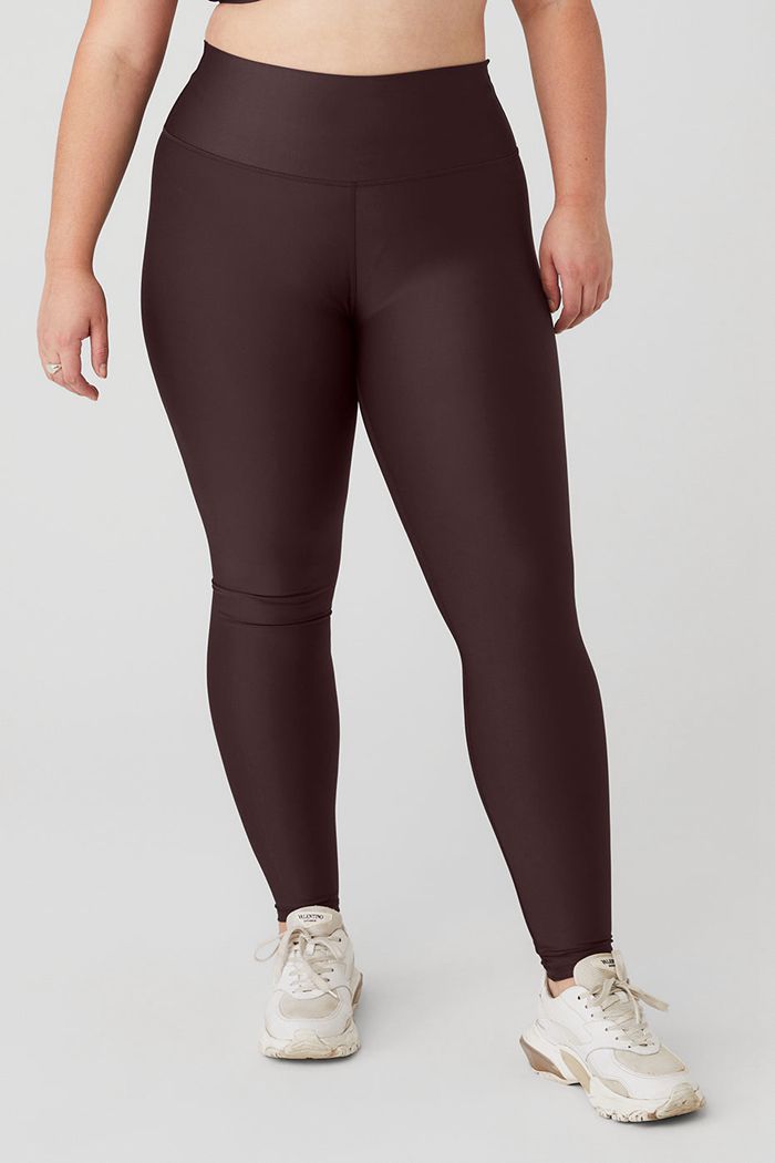 Alo Yoga High-Waist Airlift Women's Leggings Black | 82NLSAECK