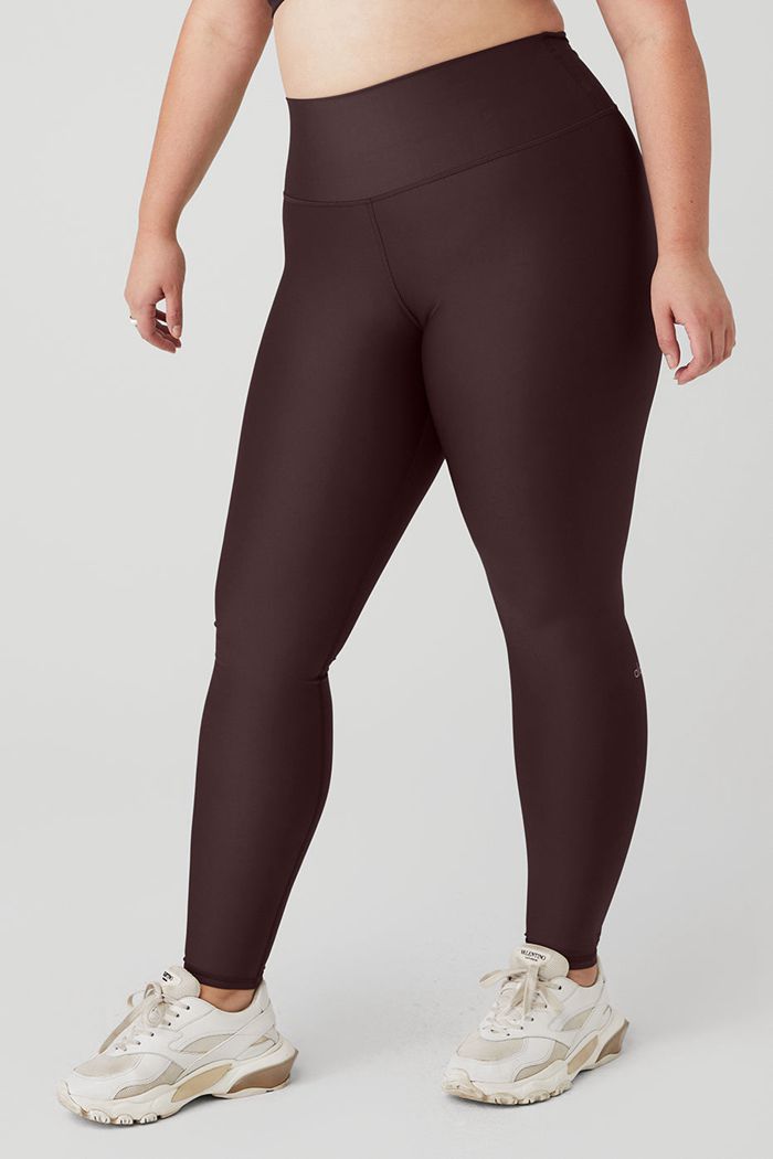 Alo Yoga High-Waist Airlift Women's Leggings Black | 82NLSAECK