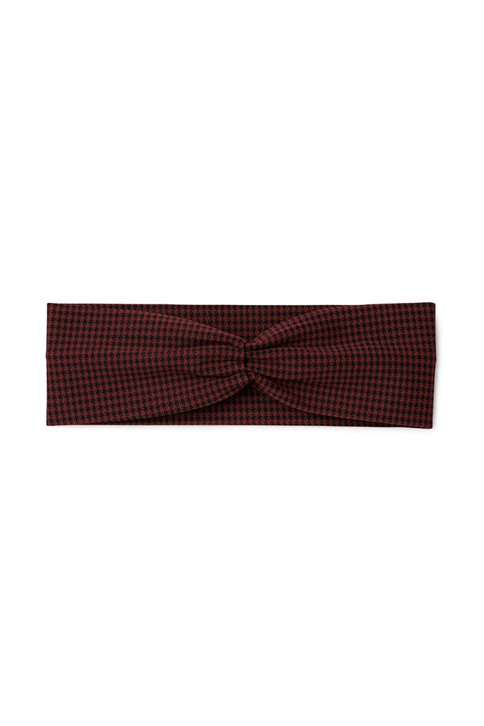 Alo Yoga Houndstooth Women\'s Headband Black | 03XZRIJSE