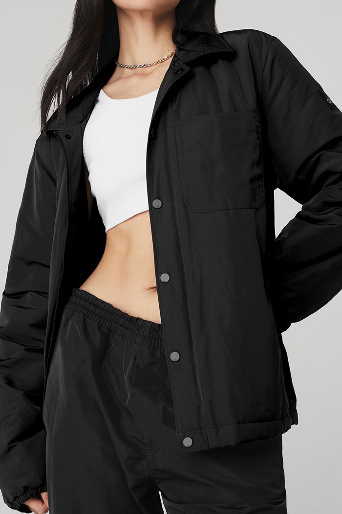 Alo Yoga Legend Women's Jackets Black | 70POVUGRM