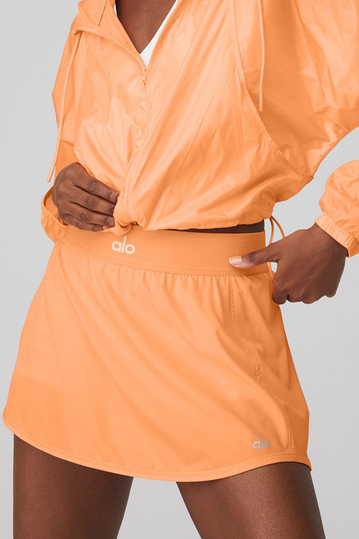 Alo Yoga Match Point Tennis Women's Skirts Orange | 20VNQOYSW