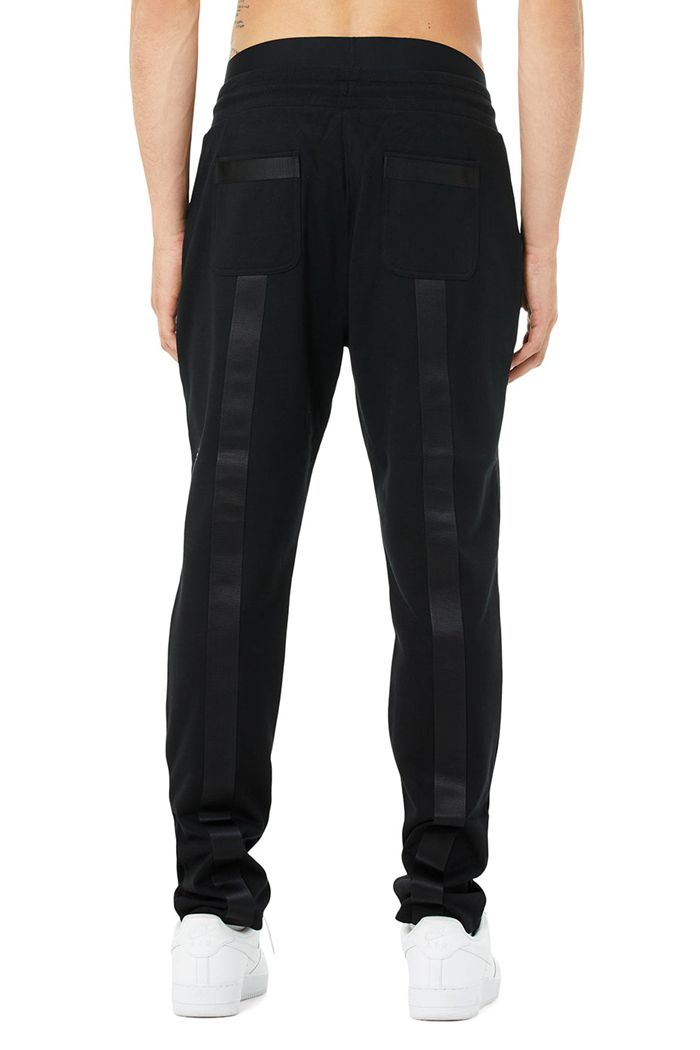 Alo Yoga Nomadic Sweat Men's Pants Black | 13VAKMLHP