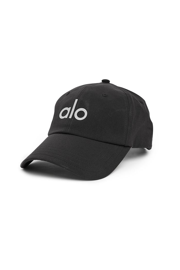 Alo Yoga Performance Off-Duty Women\'s Cap Black | 45QHZMADS