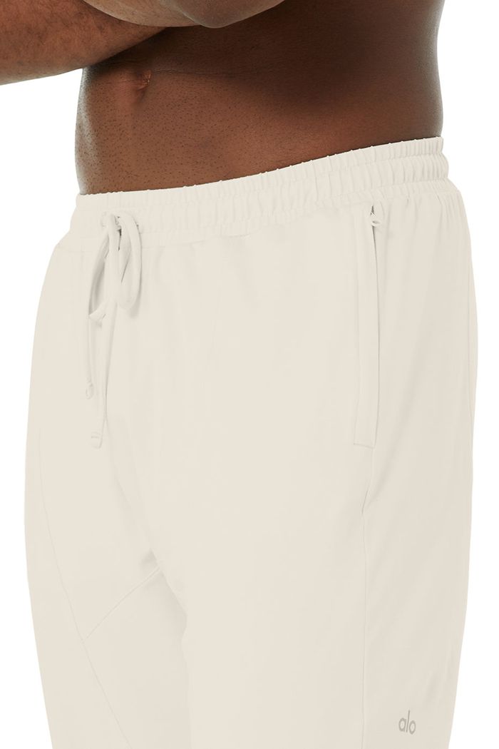 Alo Yoga Revitalize Men's Pants Beige | 82OGNLJPX