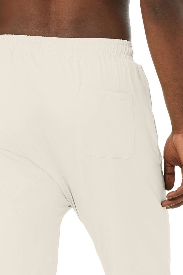 Alo Yoga Revitalize Men's Pants Beige | 82OGNLJPX