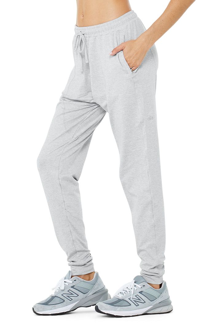 Alo Yoga Revitalize Women's Pants Grey | 48EOYDRCU