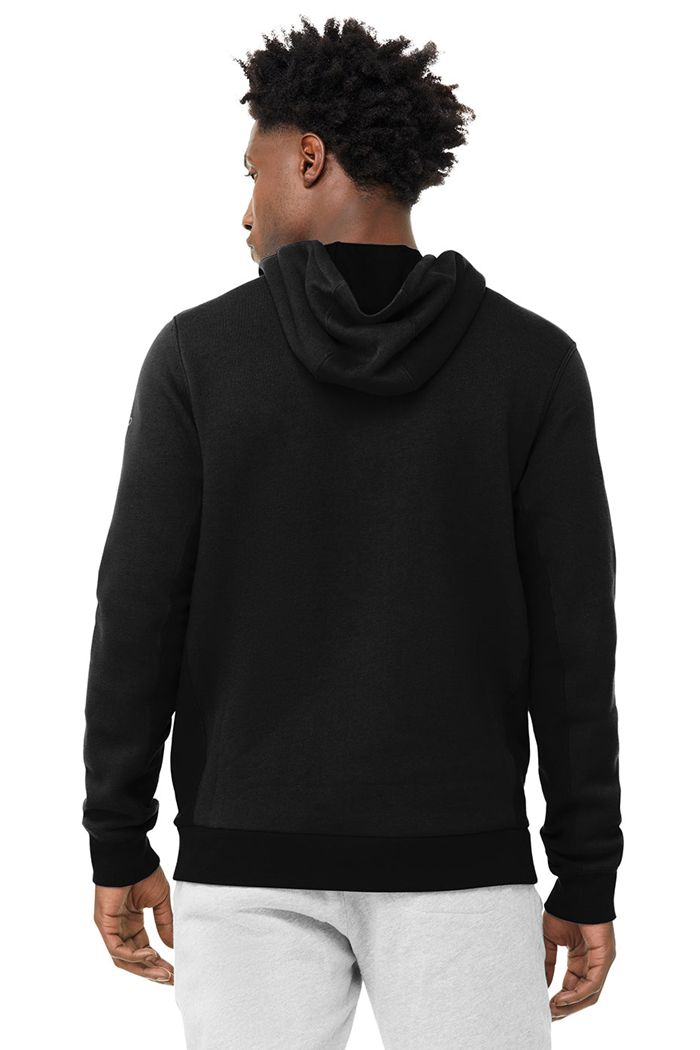 Alo Yoga Runyon Men's Hoodie Black | 15WAOLMZT