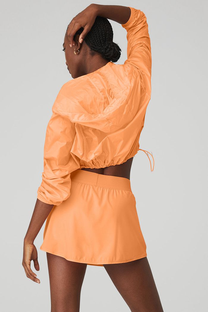 Alo Yoga Sprinter Women's Jackets Orange | 26AVKLPXG