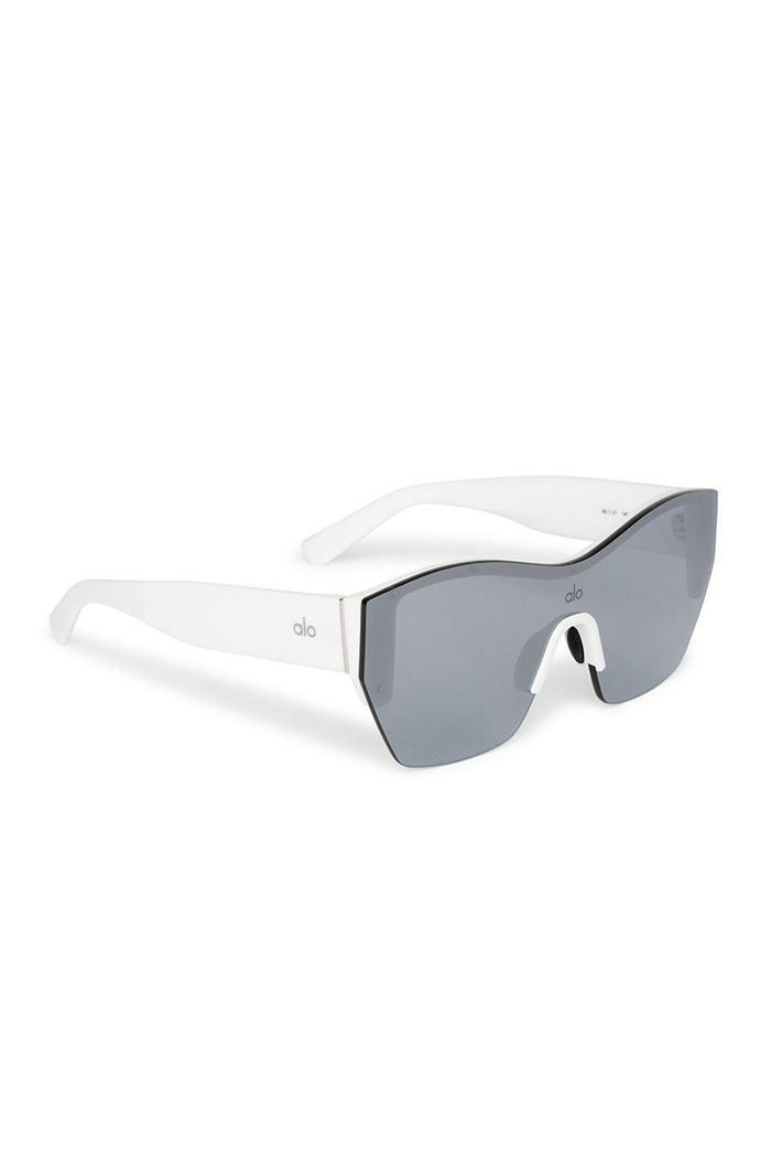 Alo Yoga Stunner Women's Sunglasses White | 07MIUFRBE