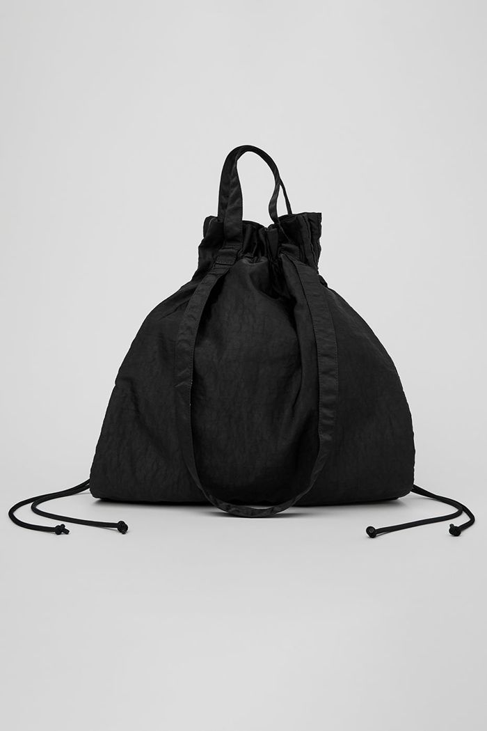 Alo Yoga Utility Tote Women's Bags Black | 07PXVUQWK