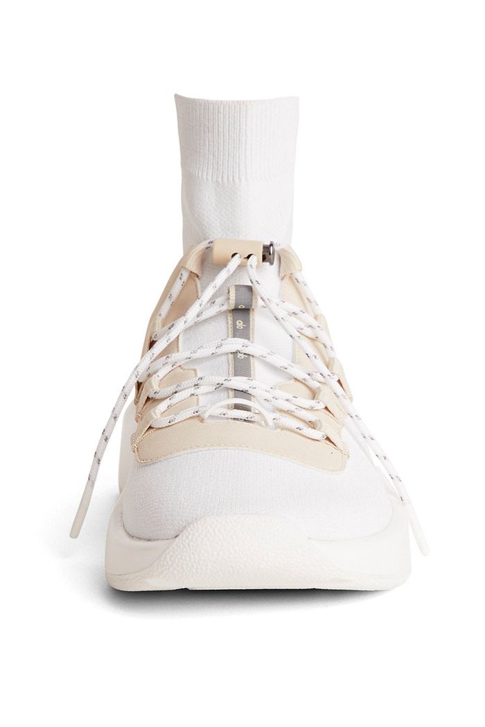 Alo Yoga Wanderer Sneaker Women's Shoes Beige | 65WTDGOQB