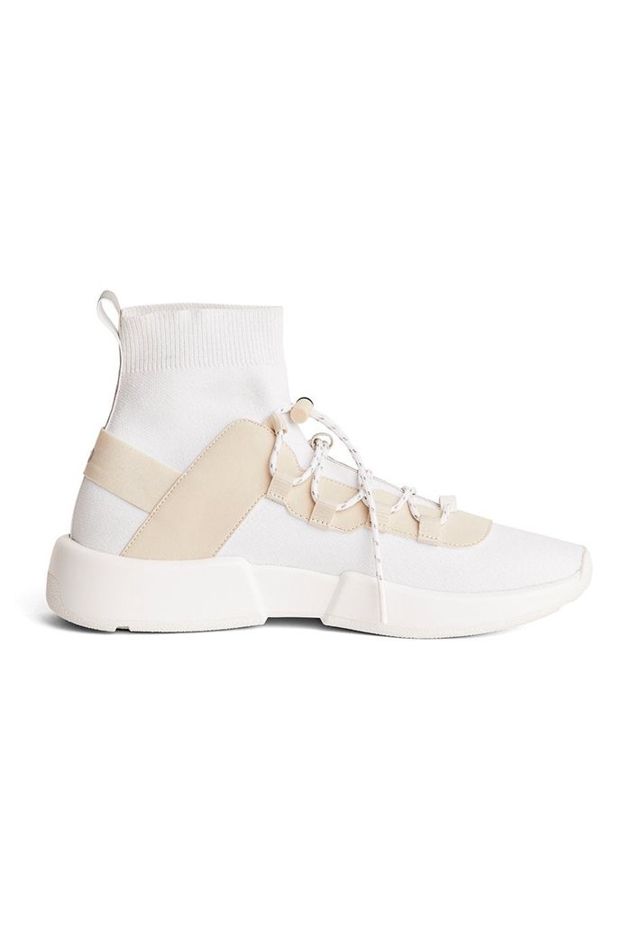 Alo Yoga Wanderer Sneaker Women's Shoes Beige | 65WTDGOQB