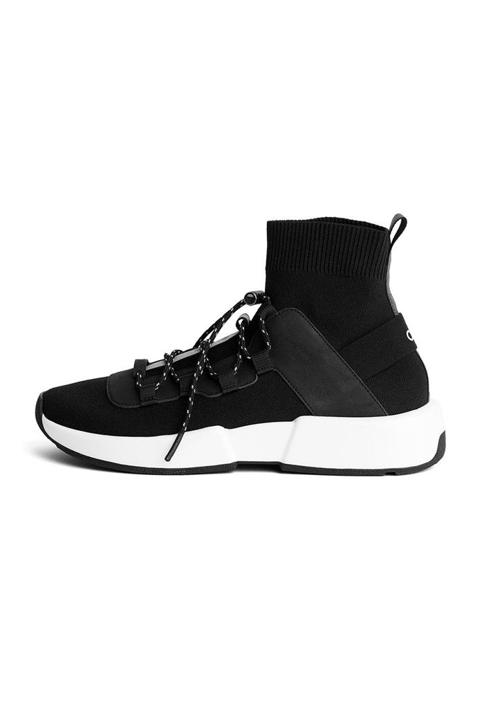 Alo Yoga Wanderer Sneaker Women's Shoes Black | 92LOZEHIX